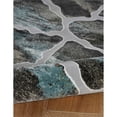 thumbnail image 4 of Riverbay Furniture Transitional Power Loomed Polyester 2'x3' Rug in Gray, 4 of 5