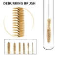 thumbnail image 4 of 6 Pcs Brass Tube Cleaning Brush Wire Set Polishing Tool For Pipe Cylinder Bores Hand, 4 of 9