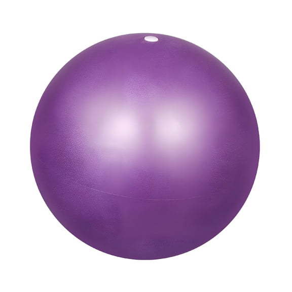 ACDANC Yoga Pilates Ball Small Exercise Ball for Abdominal Workouts and Shoulder Rehabilitation Exercises Core Strengthening At-Home Ab Workouts (Purple, 25cm)