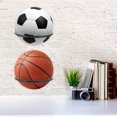 thumbnail image 3 of 1 Set of Wall Mount Basketball Holder Sports Balls Display Rack Football Storage Stand Wall Balls Rack, 3 of 8