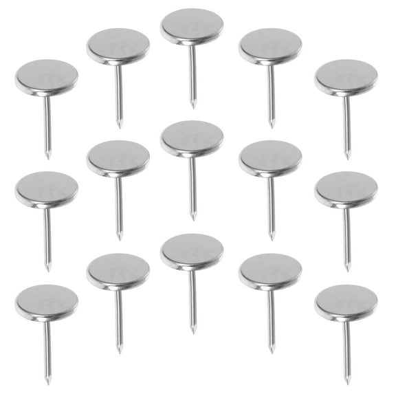 Zehuanyu  50 Pcs Decorative Tacks and Push Pins Thumb Table Decorations Drying Rack Silver