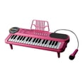 thumbnail image 4 of lionlar Clavier Électronique Piano Multifonction Multifonctionnel Clavier de Piano 37 Touches Rouge Rose, 4 of 9