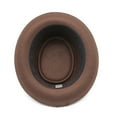 thumbnail image 6 of Aellinatey Unisex Solid Color Fedora Hat Womens Feathers Jazzs Top Hat Winter Panama Hat, 6 of 20