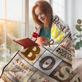 thumbnail image 2 of Boss Lady Gifts for Women - Boss Day Gifts for Her - Gifts for Female Boss Blanket 60"x50" - Boss Appreciation Gifts for Woman - Christmas Birthday Gifts for Boss Lady, 2 of 5