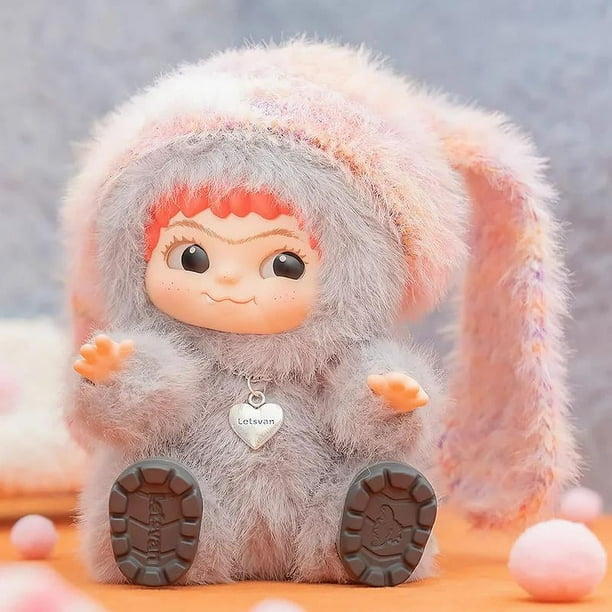 ふくぷく WAKUKU Fuzzy Trendy Fun Party Series Plush Blind Box 1PC (1 of 7