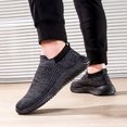 thumbnail image 4 of Mocasines casuales para hombres Zapato de entrenamiento acolchado Resistente al desgaste Suave para deportes al aire libre FLhrweasw Nuevo, 4 of 9