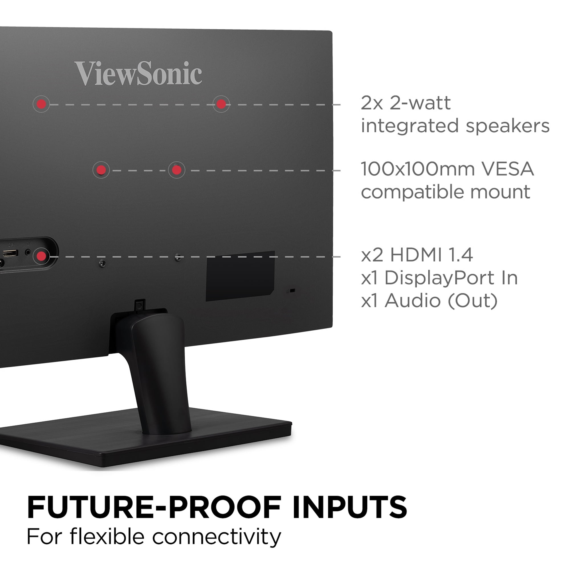 ViewSonic VA2715-2K-MHD 27" 1440P Adaptive Sync Gaming Monitor