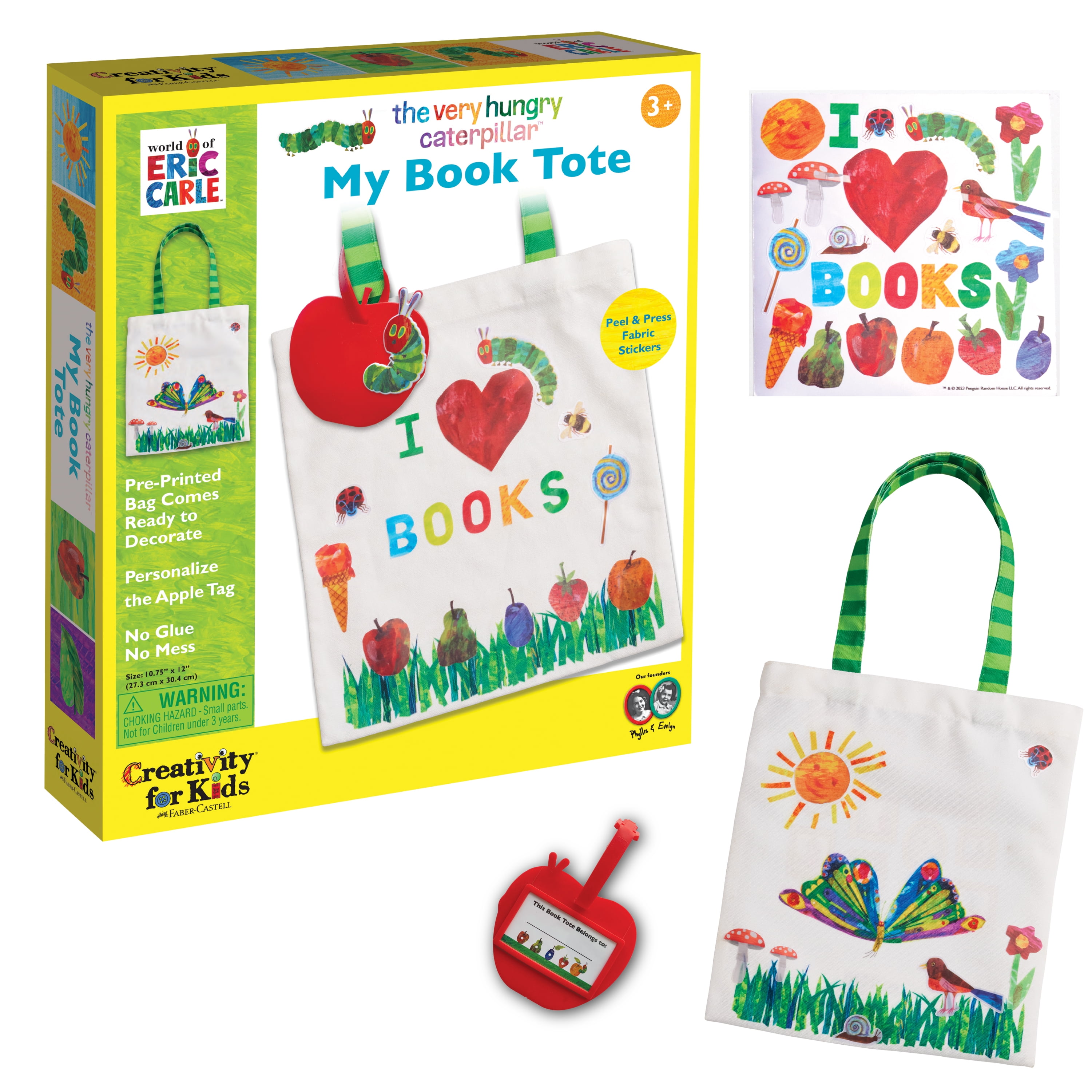 Creativity for Kids The Very Hungry Caterpillar My Book Tote - DIY Kids Crafts
