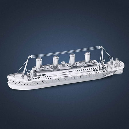 Metal Earth 3D Laser Cut Model, Titanic (Best Titanic Model Kit)