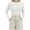 #252-White, variant on Ounisa Women's Mock Turtleneck Long Sleeve Shirts Fall Ribbed Tops Fleece Basic Layering Soft Thermal Undershirts Tee