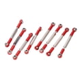 thumbnail image 3 of Servo Link Pull Vare, Enlace de Dirección de Metal Aleació de Aluminio Alta Resistencia 8pcs para WPL C14 C24 B14 Mn D90 D91, 3 of 7