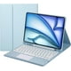 thumbnail image 1 of Funda con teclado táctil para iPad Air de 11 pulgadas M3 (2025) / M2 (2024), iPad Air de 5.a (2022) / 4.a generación (2020) de 10,9 pulgadas con portalápices - Teclado Bluetooth táctil magnéticamente, 1 of 7