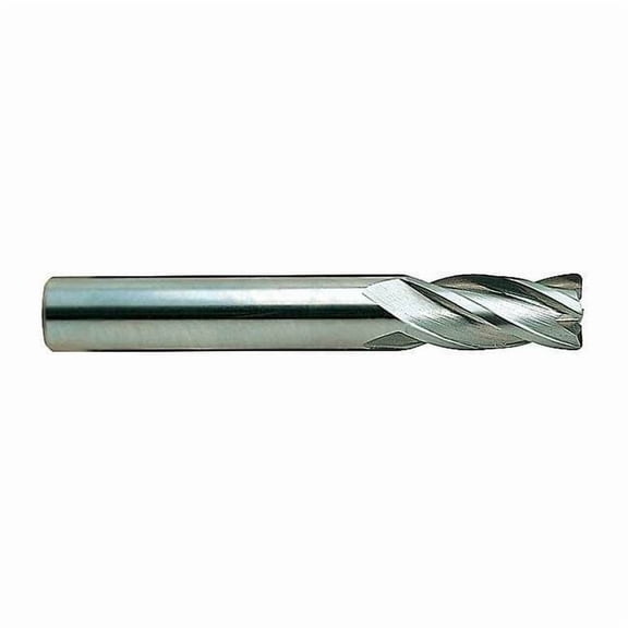 Yg-1 Tool Carbide End Mill,Sq,1/4,3/4 Cut L 07573