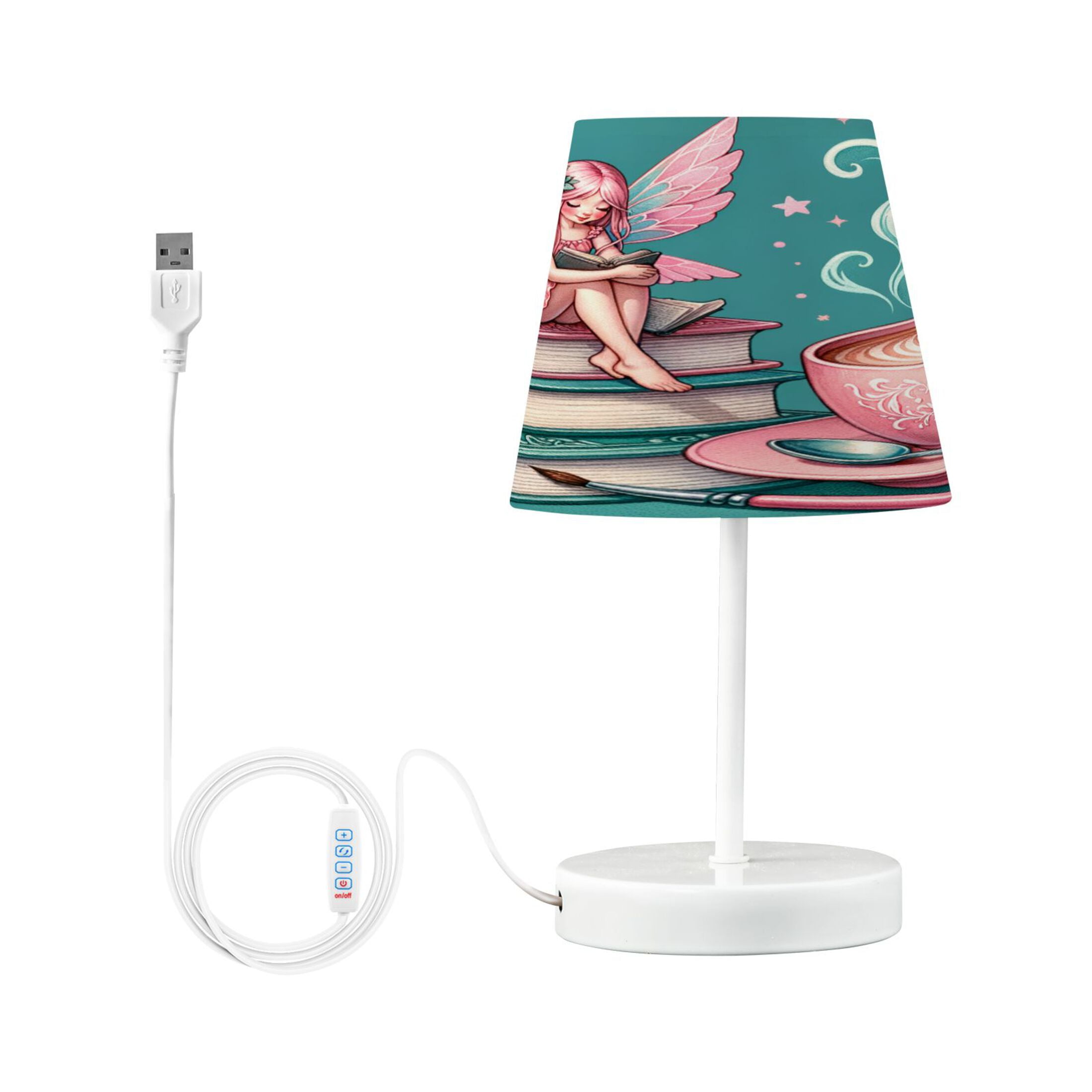 LED Desk Lamp Cute Girl Holding Bunny Table Nightstand Lamps with 3 Color  Temperatures for Home Bedroom Living Room Decor 6x11 - Walmart.com, image size:2200x2200