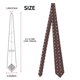 thumbnail image 2 of Fotbe Red Mushrooms Corbata Clásica para Hombre con Estampado – Corbata de Seda Jacquard Tejida, para Negocios, Bodas y Eventos Formales, 2 of 7