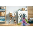 thumbnail image 2 of Ahgly Company Machine Washable Indoor Rectangle Transitional Pale Silver Gray Area Rugs, 2' x 3', 2 of 7