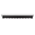 thumbnail image 5 of Awntech 20' x 10' Destin Manual Manual Patio Retractable Awning Acrylic Fabric, Black, 5 of 7