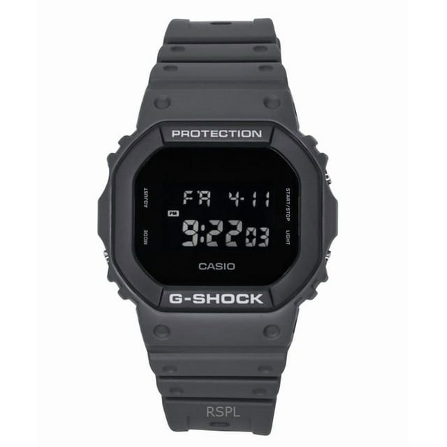 Casio Reloj G-Shock Digital con Correa de Resina Biológica y Movimiento de Cuarzo, Modelo DW-5610UU-8, Resistente Al Agua hasta 200 M.