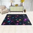 thumbnail image 3 of Colorful Confetti and Lights Soft Polyester Area Rug 31''x20'', Non Slip, Memory Foam, Water Absorbent, 3 of 7