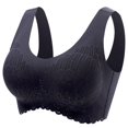 thumbnail image 1 of Látex 5D Sexy Encaje Sujetador Nueva Moda Femenina Encaje Cómodo Suave Bralette Mujer Interior Sujetador, 1 of 4