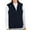Navy, variant on DailyWear Mens Full-Zip Plush Polar Fleece Vest