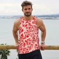 thumbnail image 6 of Fuzoiu Beef1 Print Men's Workout Tank Tops,Sleeveless Gym Shirt Quick Dry,Fitness Bodybuilding T-Shirt,Muscle Athletic Workout Tee-X-Large, 6 of 7