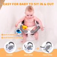 thumbnail image 3 of Asiento de baño para bebé LDIIDII para bebés de 6 meses en adelante con alerta de temperatura, 3 of 6