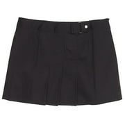 No Boundaries - Juniors' Plus Pleated Tab Belt Mini