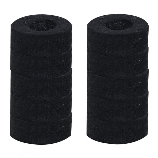 Cymbal Felt Pad,10Pcs Cymbal Felt Washer Music Instrument Accessories Drum Cymbal Parts Enhanced Features
