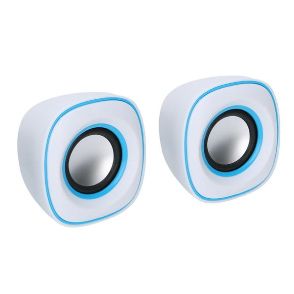 Computer Speaker,USB Speaker Mini Portable USB Speaker Computer Stereo Sound Box Sleek Aesthetic
