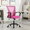 thumbnail image 1 of NiamVelo Ergonomic Office Chair Mid Back Mesh Desk Chair Adjustable Computer Chair with Lumbar Support & Armrest, Pink, 1 of 7