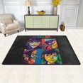thumbnail image 2 of Gorillaz Carpet 36"X24" Flannel Floor Mat Washable Non-Slip Mat For Living Room, Bedroom & Office, 2 of 7