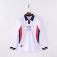 thumbnail image 1 of 1998 England Home Long Sleeve. Football Classic Jersey, 1 of 2