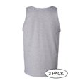 thumbnail image 3 of Gildan - Ultra Cotton® Tank Top - 2200 - 3 Pack - Multi-Pack - Sport Grey - Size: L, 3 of 3