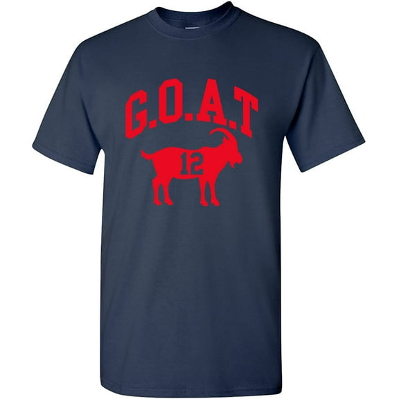 UGP Campus Apparel Goat Greatest of All Time T Shirt - Medium - Navy