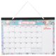 thumbnail image 1 of GOOHOCHY Calendario de pared Calendario inglés Calendario mensual Calendario para colgar en la pared Calendario doméstico, 1 of 7