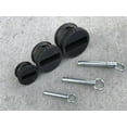 thumbnail image 4 of Factor 55 Winch Cable Stop 00450-06 Loop Guard; Fits 7/16 Inch Steel Cable; One Piece Design; Gray; Aluminum, 4 of 5