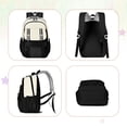 thumbnail image 5 of DAKIMOE Kids Backpack, Large Capacity School Bookbag for 15.6 Inch Laptop, Water-Resistant Cute Girl Backpacks for Teen adults, Lightweight Travel Daypack for Middle School College, 5 of 9