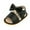 Black, variant on Zwiiyzr Unisex Baby First Walking Shoes 0-18 Months Infant Slingback Sandals Flats Boys Girls Bow Soft Non-Slip Rubber Sole Summer Flat Walking Shoes Black
