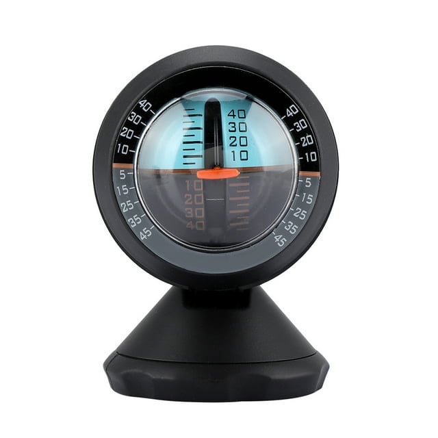 Samfox Inclinometer Inclinometer Clinometer Clinometer Tilt Meter Vehicle Inclinometer Car Inclinometer - Vehicle Slope Indicator Meter Level Tilt Gauge Road Safety Instrument