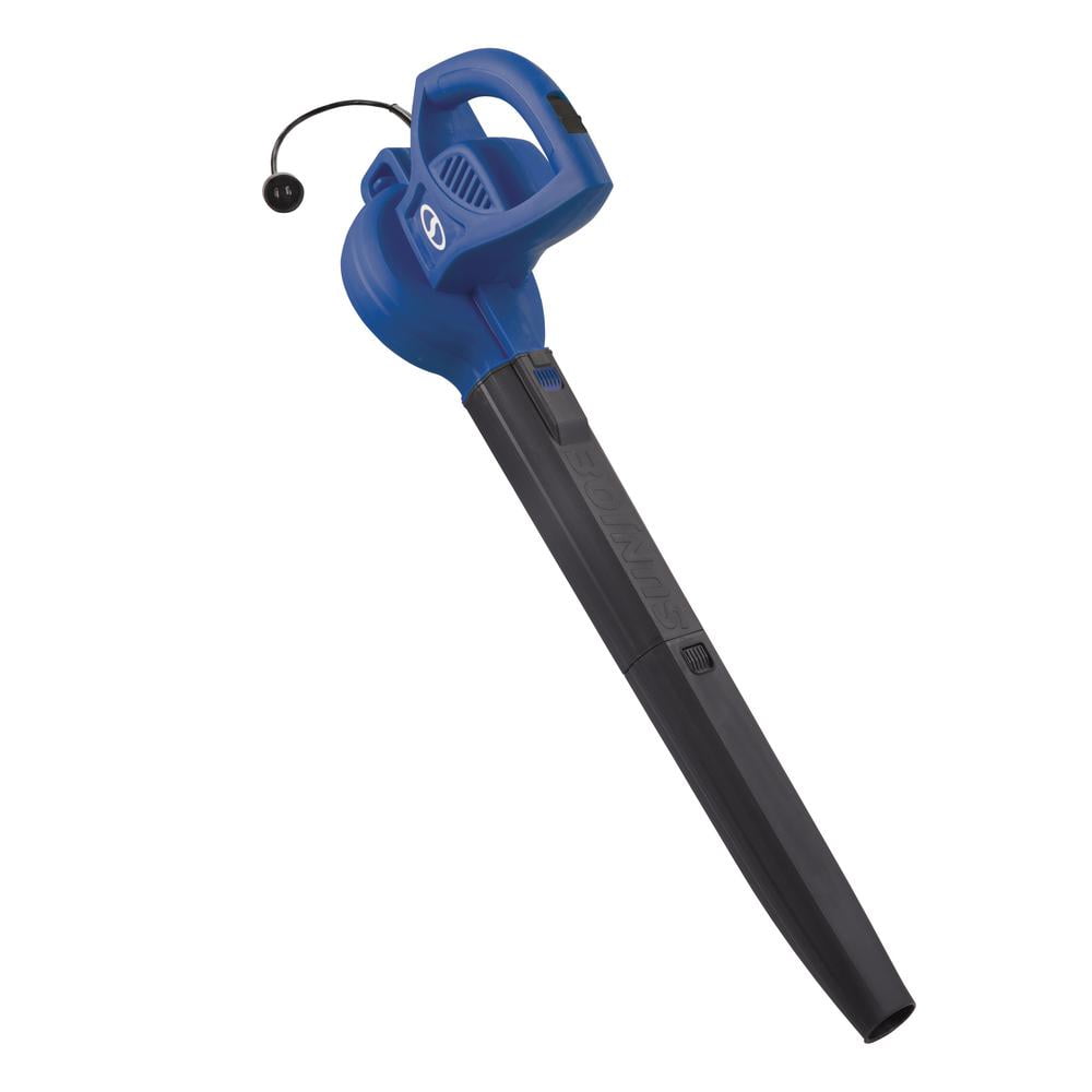 Sun Joe 6-Amp 155 mph Corded Handheld Leaf Blower, Light-Duty Lawn Tool, Blue (Open Box)