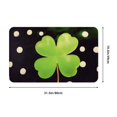 thumbnail image 3 of Clover Rugs Washable Cover Floor Rug Carpets Bathroom Decorations for Kitchen Bedroom Indoor, 3 of 4