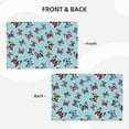 thumbnail image 3 of Placemats Set Of 4 / 6, Funny French Bulldog Cute Placemats For Dining Table Indoor/Outdoors Heat Resistant Washable Placemats 18" X 12", 3 of 8