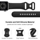thumbnail image 2 of Paquete de 5 bandas compatibles con Apple Watch Band 38 mm, 40 mm, 41 mm, 42 mm, 44 mm, 45 mm, compatibles con Iwatch Series 7 6 5 4 3 2 1 Se Mujeres Hombres Negro/rojo vino/c, 2 of 5