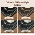 thumbnail image 7 of Design&I 8'x10' Washable Area Rug Snake Witchy Celestial Moon Design With Gothic Mystical Star Border for King Size Bedroom, Under Bed, Sleek Flatweave Pet Friendly, 7 of 7