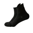 thumbnail image 2 of FAZVAOO Compression Socks for Women Cotton Non Slip Athletic Socks Black, 2 of 4