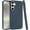 Blue, variant on For Samsung Galaxy S25 /S24 Hybrid Armor Shockproof, Durable Bumper Rubber Gummy Gel Slick Hard PC Silicone TPU Cover, XPM Phone Case [Blue]