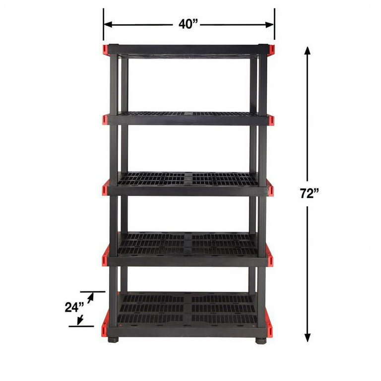 Craftsman 5040637 72x40x24in Plastic Heavy-Duty Resin Shelving