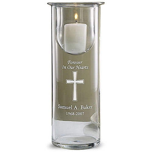 Personalized Memorial Candle Holder
