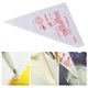 thumbnail image 4 of Yosooo Bolsas de Tuber¨aa de Hielo Grueso de pl¨￠Stico de Grado alimenticio Reutilizable Pasteles Antideslizantes Fondant Cake Flower Decorating Bag Herramientas para Hornear L) Khall JY01972-03, 4 of 6